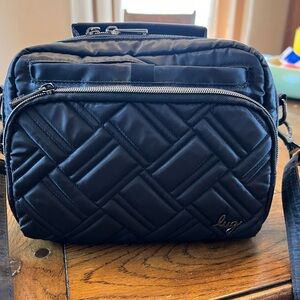 Lug Ranger Mini Crossbody Bag in Black